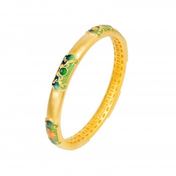 GXH1014-黄金翡翠珐琅...