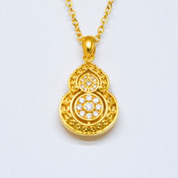 GPZ0188-黄金珐琅钻石...