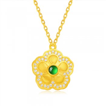 GCP1027-黄金钻石翡翠...