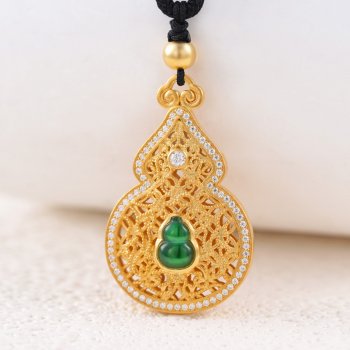 GXP1081-黄金翡翠珐琅...